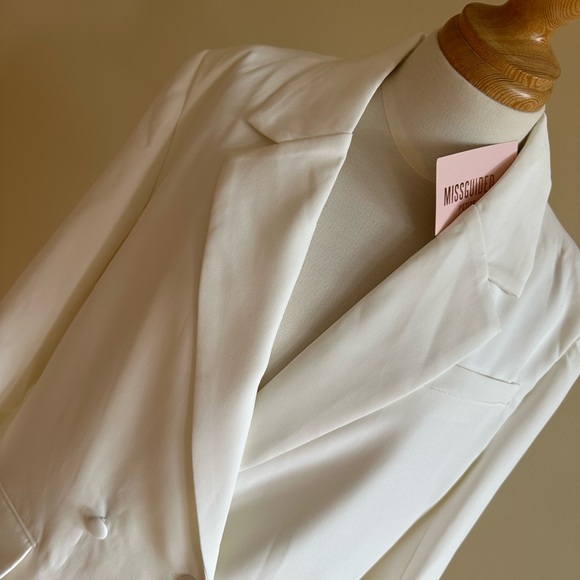 Misguided Tailored Double Beasted Blazer - Picture 6 of 7